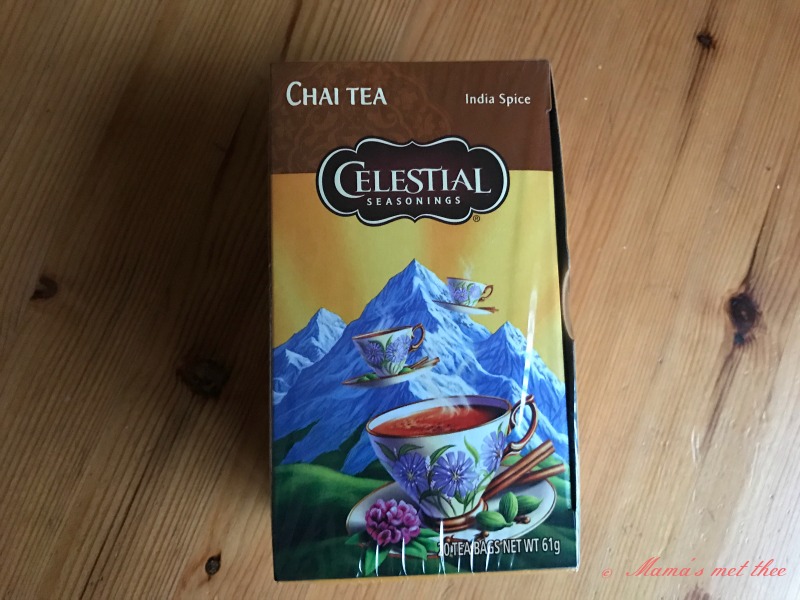 Celestial seasonings Winter spices Chai tea