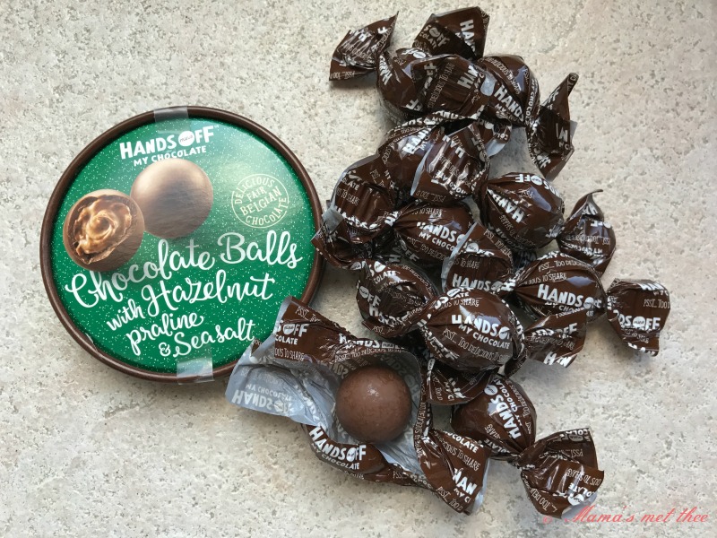 Hands off my chocolate_chocolate balls with hazelnut praline and seasalt