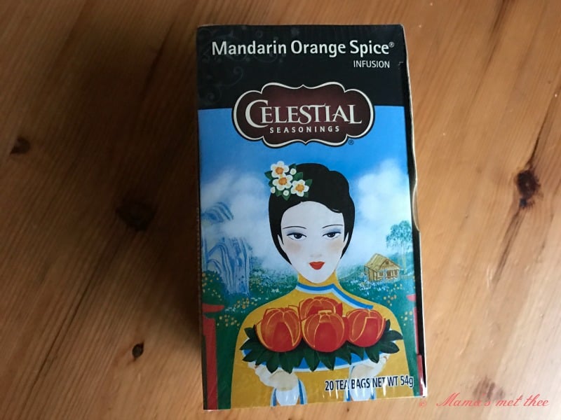 Celestial seasonings Winter spices Mandarin Orange Spice