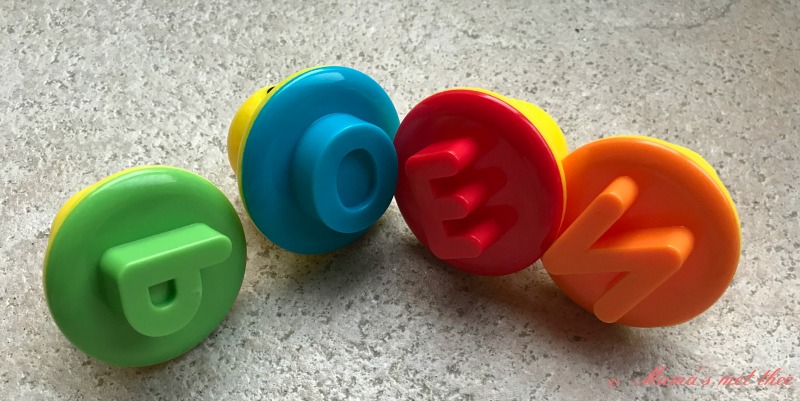 Play-Doh Spelen en leren_Letters en taal